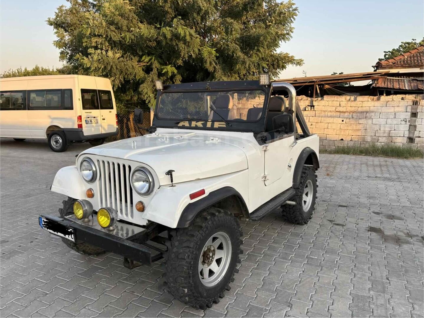 Galeriden Jeep CJ CJ-3 1957 Model Aydın 296.000 km Beyaz 2