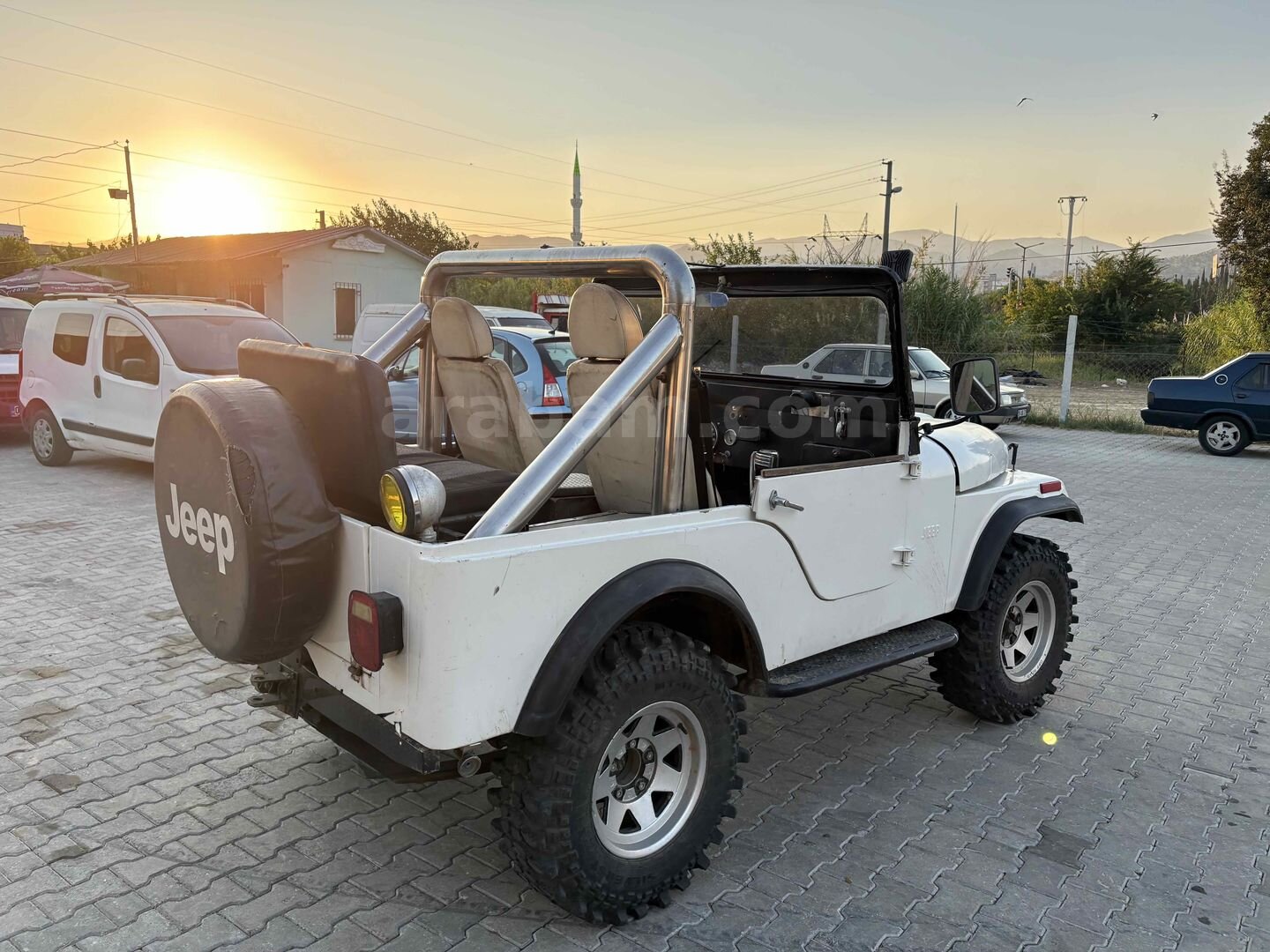 Galeriden Jeep CJ CJ-3 1957 Model Aydın 296.000 km Beyaz 6
