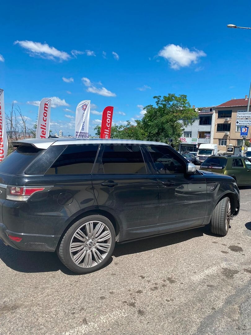 Galeriden Land Rover Range Sport 3.0 SDV6 HSE Dynamic 2016 Model İstanbul 350.000 km Siyah 3