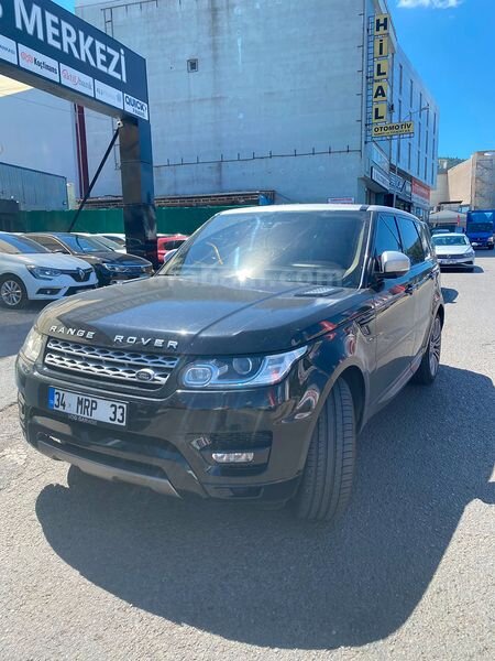 Galeriden Land Rover Range Sport 3.0 SDV6 HSE Dynamic 2016 Model İstanbul 350.000 km Siyah