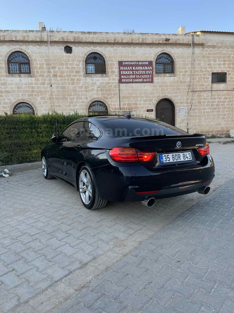 Sahibinden BMW 4 Serisi 420d Gran Coupe M Sport 2014 Model Mardin 370.000 km Siyah 4
