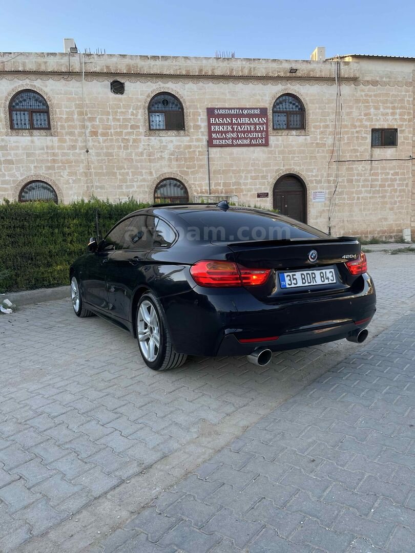 Sahibinden BMW 4 Serisi 420d Gran Coupe M Sport 2014 Model Mardin 370.000 km Siyah 2