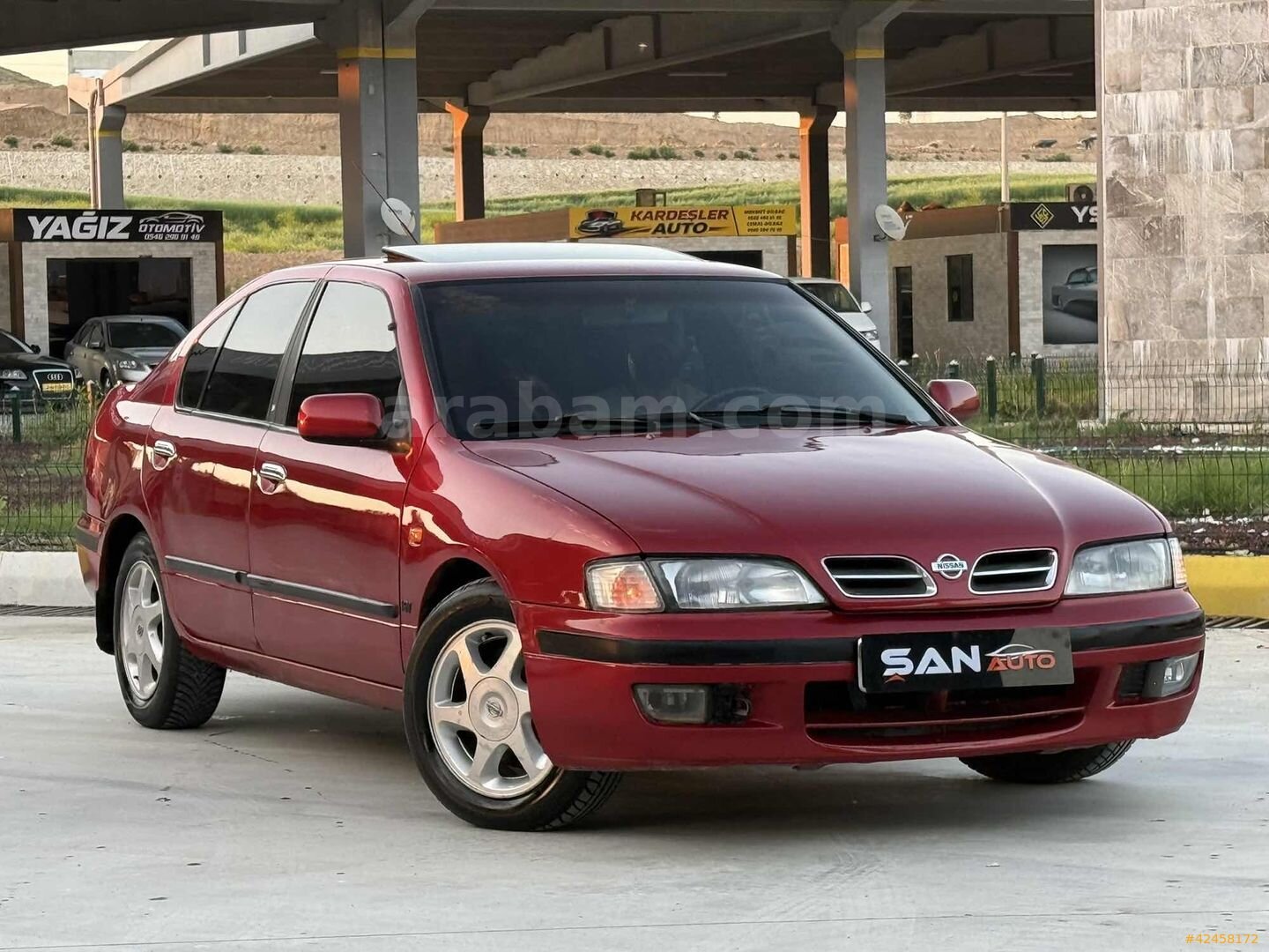 Galeriden Nissan Primera 1.6 Special Edition 1999 Model Denizli 310.000 km Bordo 5