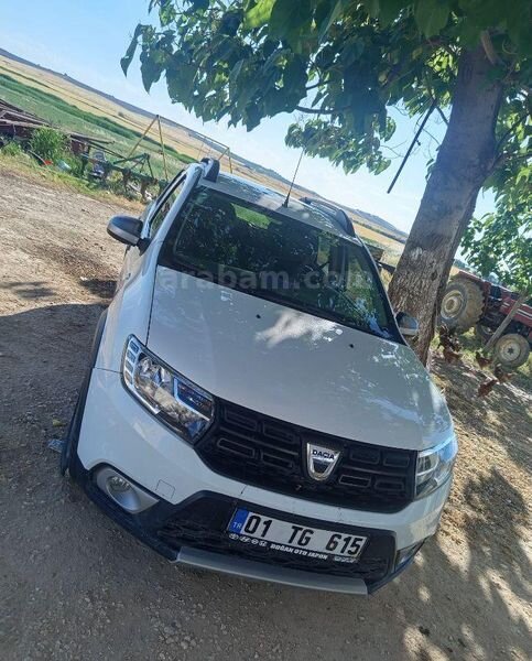Sahibinden Dacia Sandero 1.5 dCi Stepway 2019 Model Şanlıurfa 129.000 km Beyaz