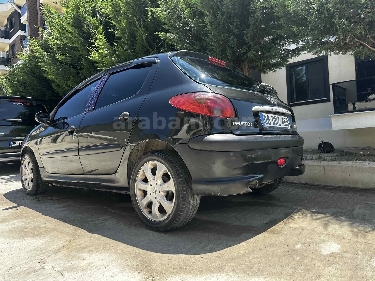 Sahibinden Peugeot 206 1.4 HDi X-Design 2006 Model Ankara 367.000 km Siyah 3