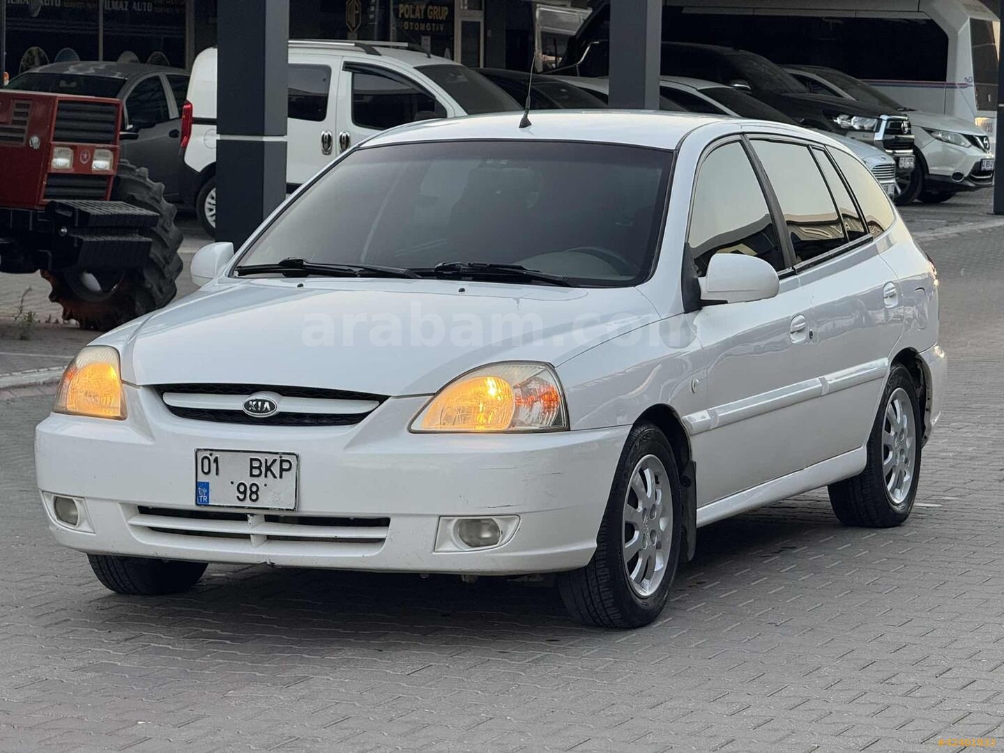 Galeriden Kia Rio 1.5 Comfort 2005 Model Adana 440.000 km Beyaz 4