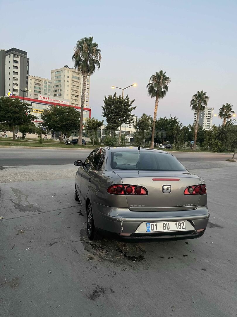 Sahibinden Seat Cordoba 1.6 Stella 2003 Model Adana 336.000 km Füme 2