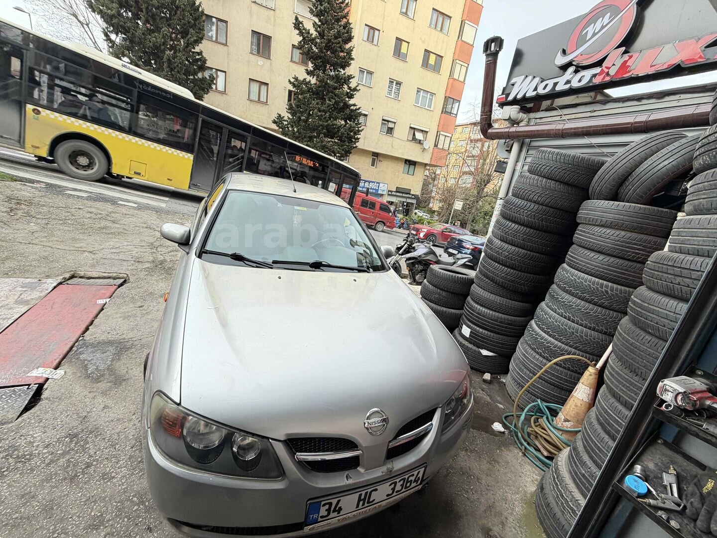 Sahibinden Nissan Almera 1.5 Tekna 2005 Model İstanbul 126.000 km Gri 1