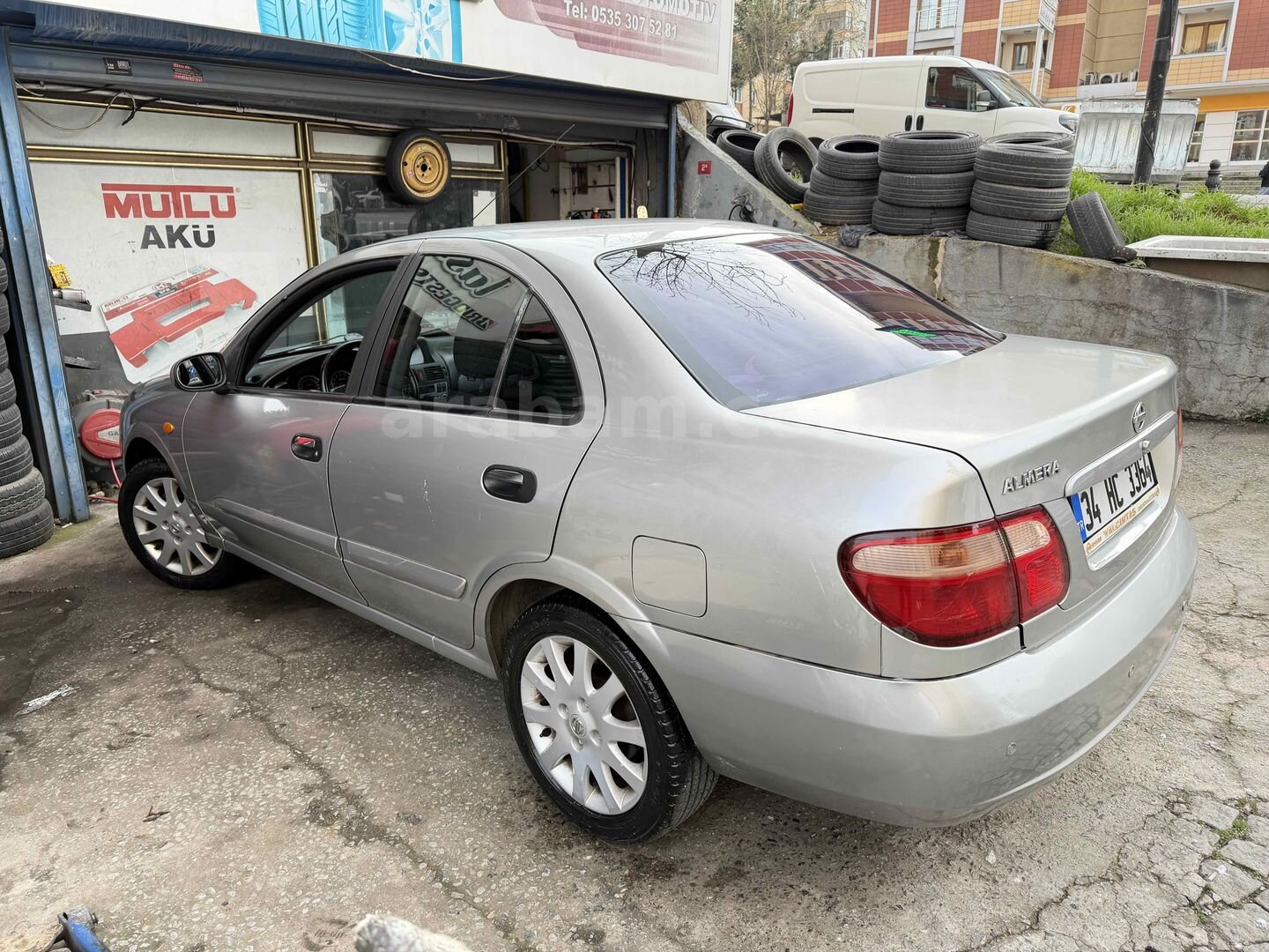 Sahibinden Nissan Almera 1.5 Tekna 2005 Model İstanbul 126.000 km Gri 5