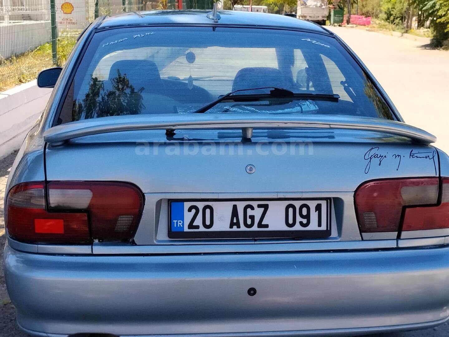 Sahibinden Proton 416 GLX 1999 Model Denizli 295.000 km Gri (Gümüş) 2