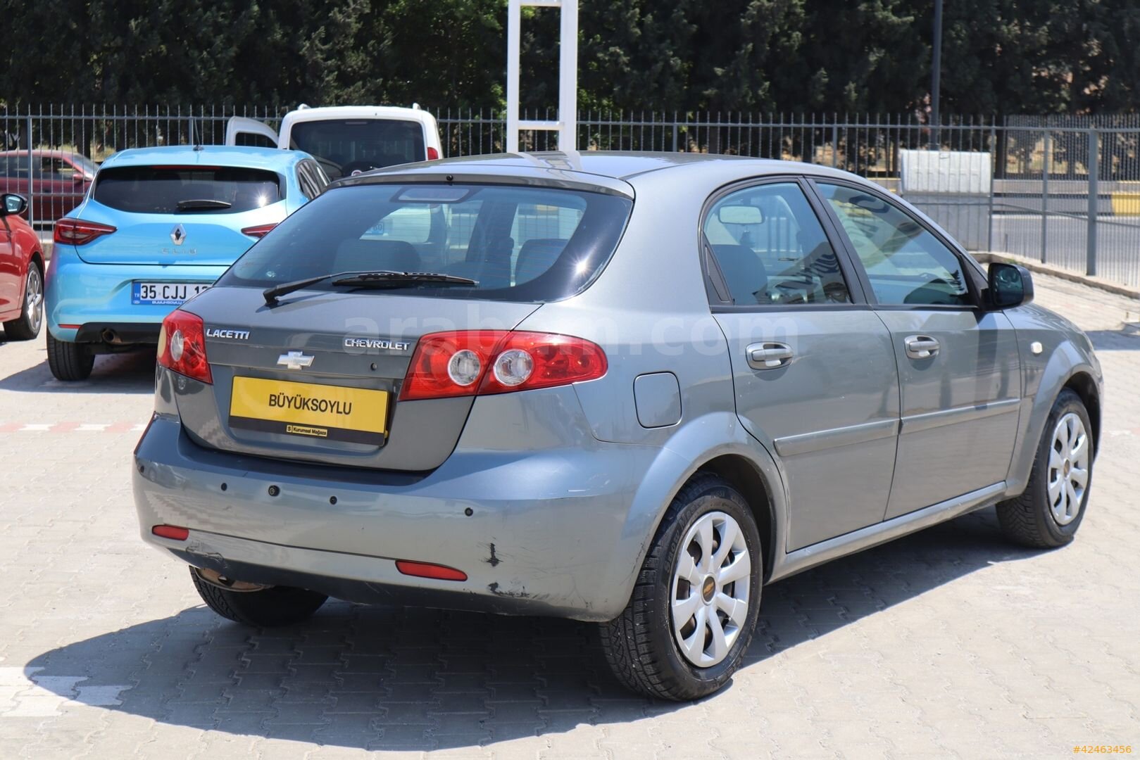 Galeriden Chevrolet Lacetti 1.4 SE 2010 Model İzmir 125.462 km Gri 6