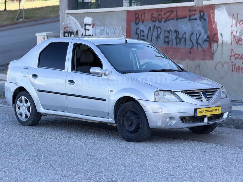 Galeriden Dacia Logan 1.5 dCi Ambiance 2007 Model Ankara 279.000 km Gri