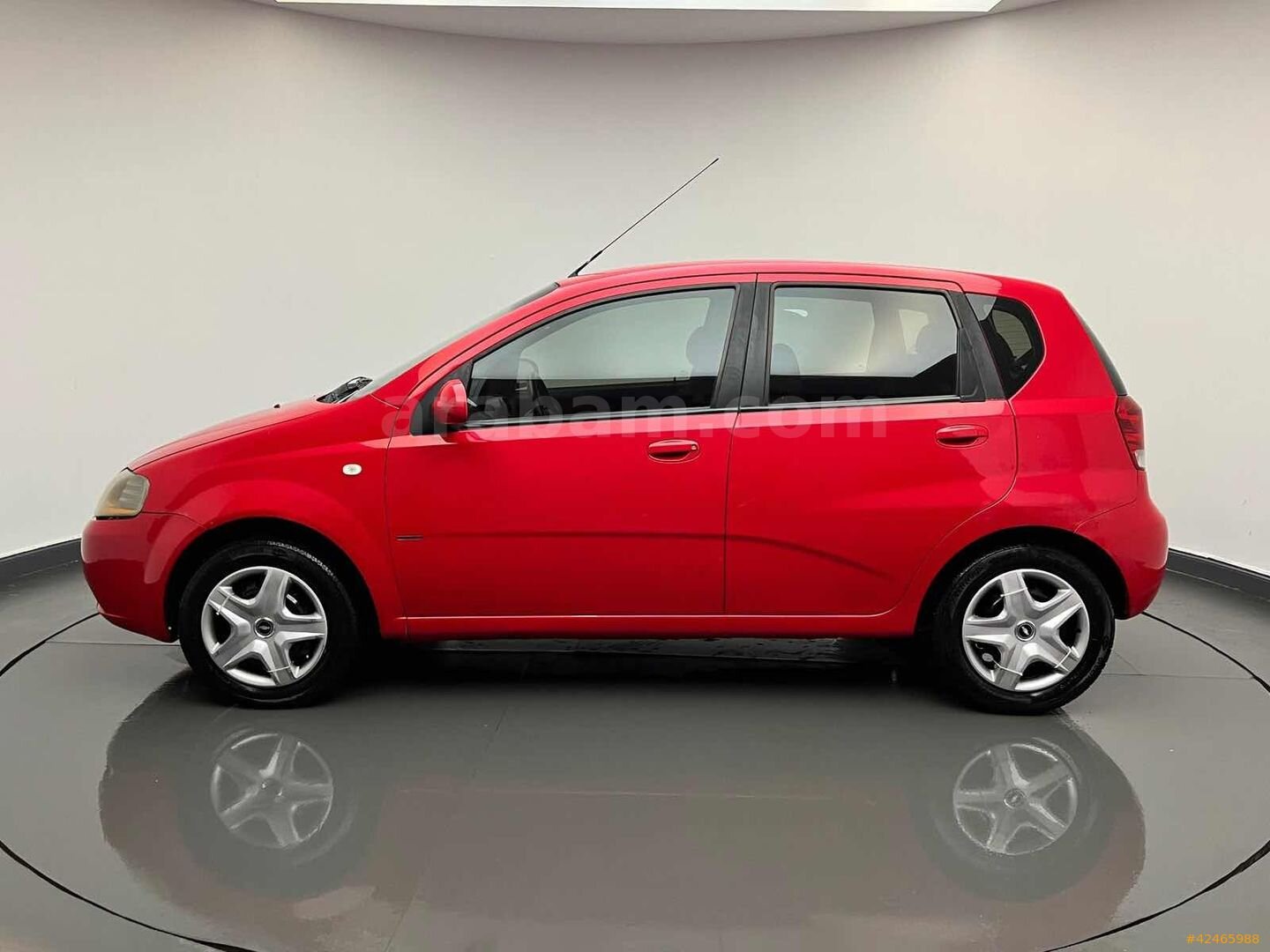 Galeriden Chevrolet Aveo 1.4 SE 2007 Model Eskişehir 187.000 km Kırmızı 7