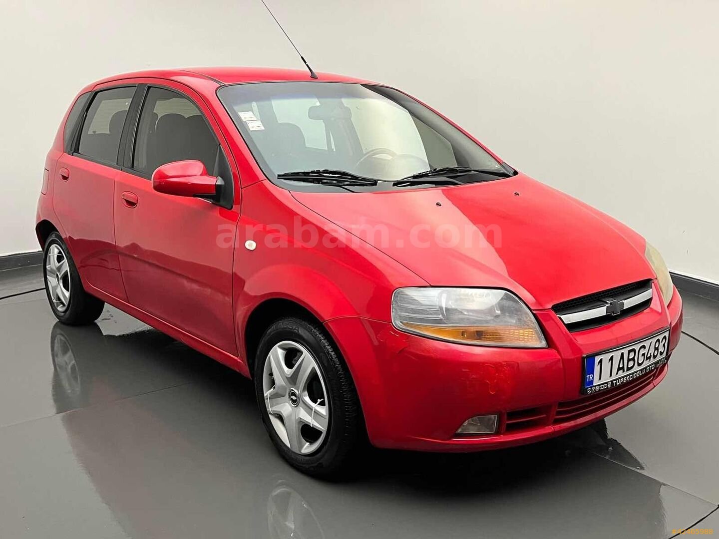 Galeriden Chevrolet Aveo 1.4 SE 2007 Model Eskişehir 187.000 km Kırmızı 3