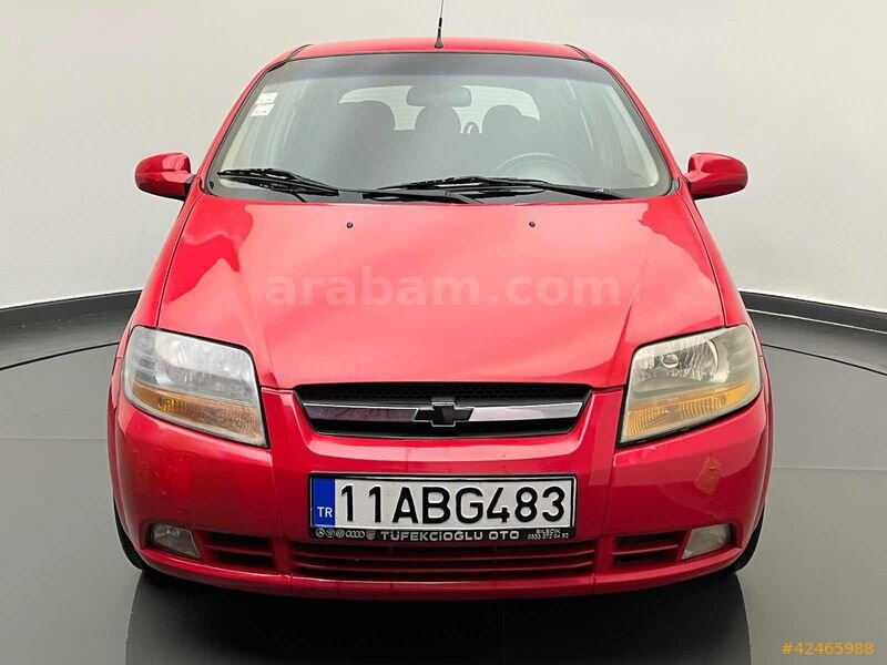 Galeriden Chevrolet Aveo 1.4 SE 2007 Model Eskişehir 187.000 km Kırmızı