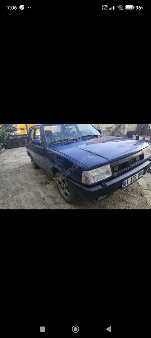 Sahibinden Tofaş Doğan L 1991 Model Düzce 5.385.985 km Lacivert 4
