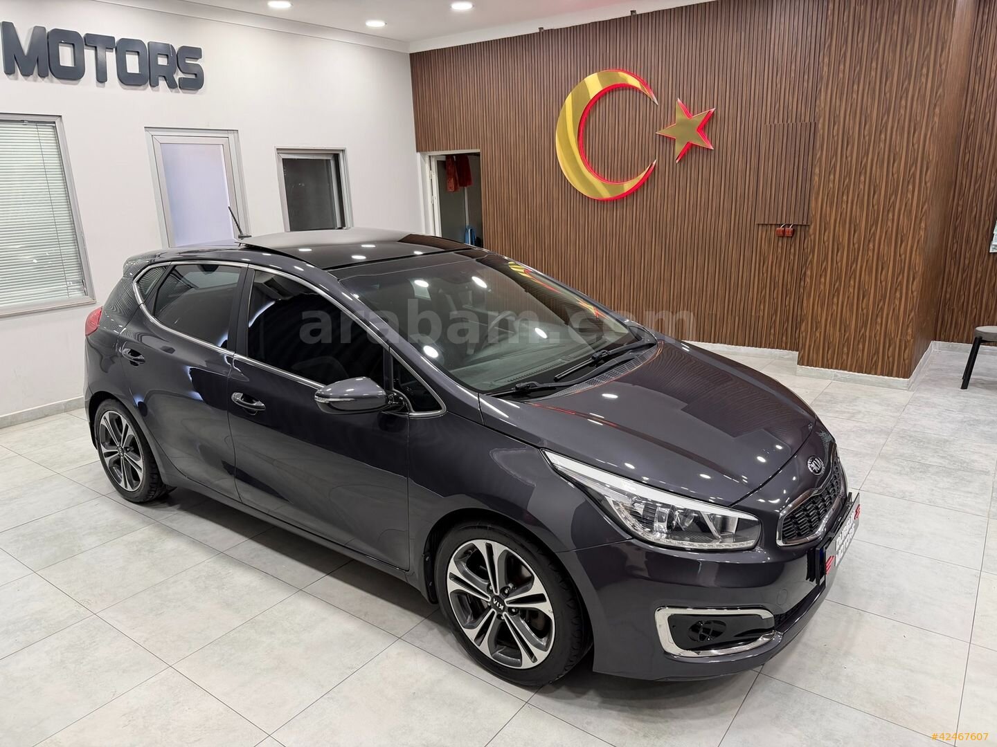 Galeriden Kia Ceed 1.6 CRDi Concept Plus 2017 Model Kocaeli 128.000 km Füme 6