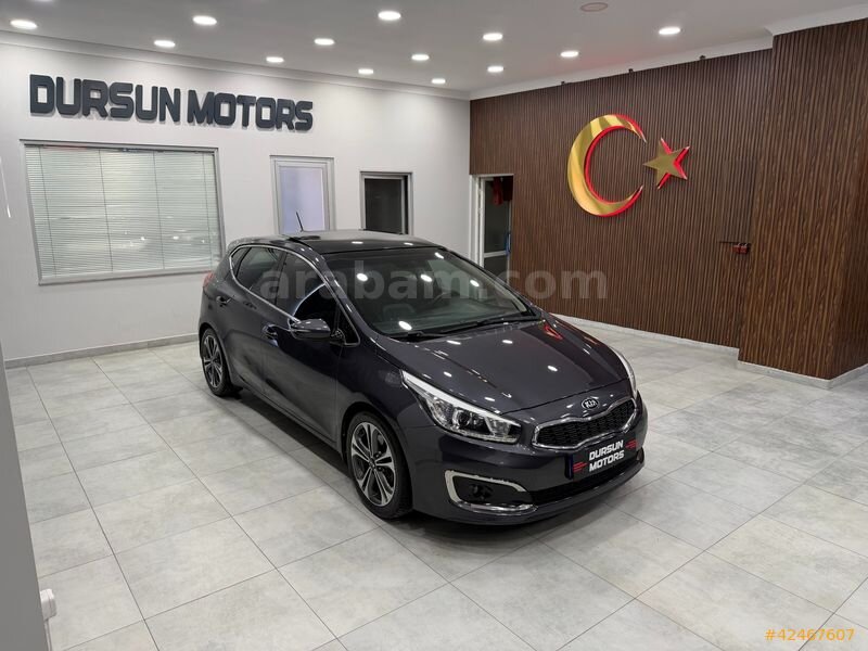Galeriden Kia Ceed 1.6 CRDi Concept Plus 2017 Model Kocaeli 128.000 km Füme