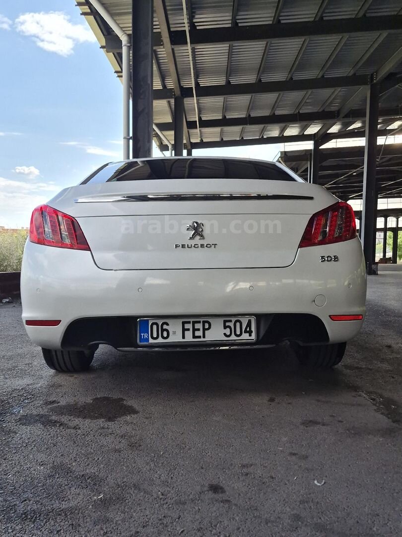 Sahibinden Peugeot 508 1.6 THP Allure 2011 Model Ankara 228.000 km Beyaz 4