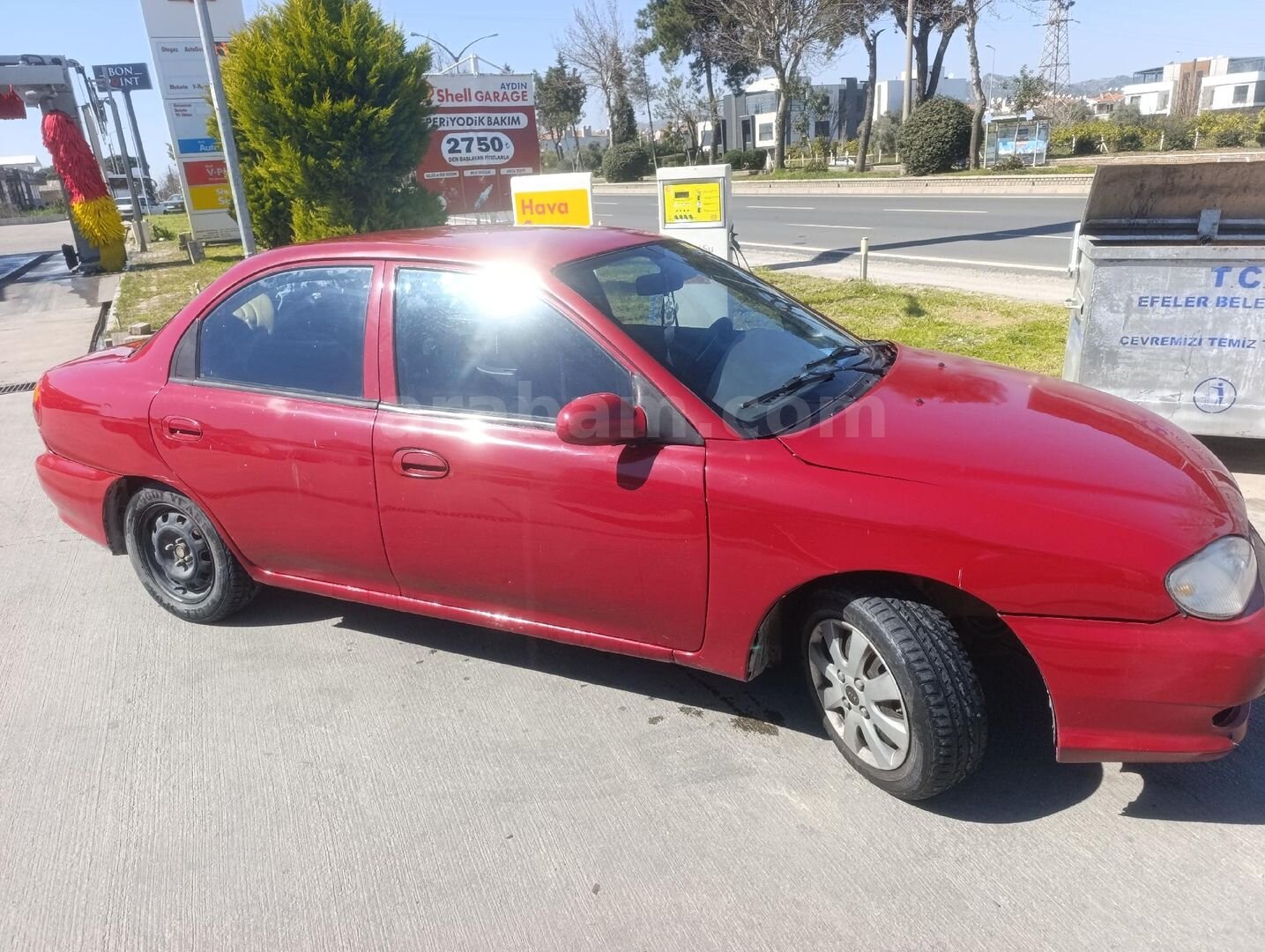 Sahibinden Kia Sephia 1.5 LS 1999 Model Aydın 248.000 km Bordo 1