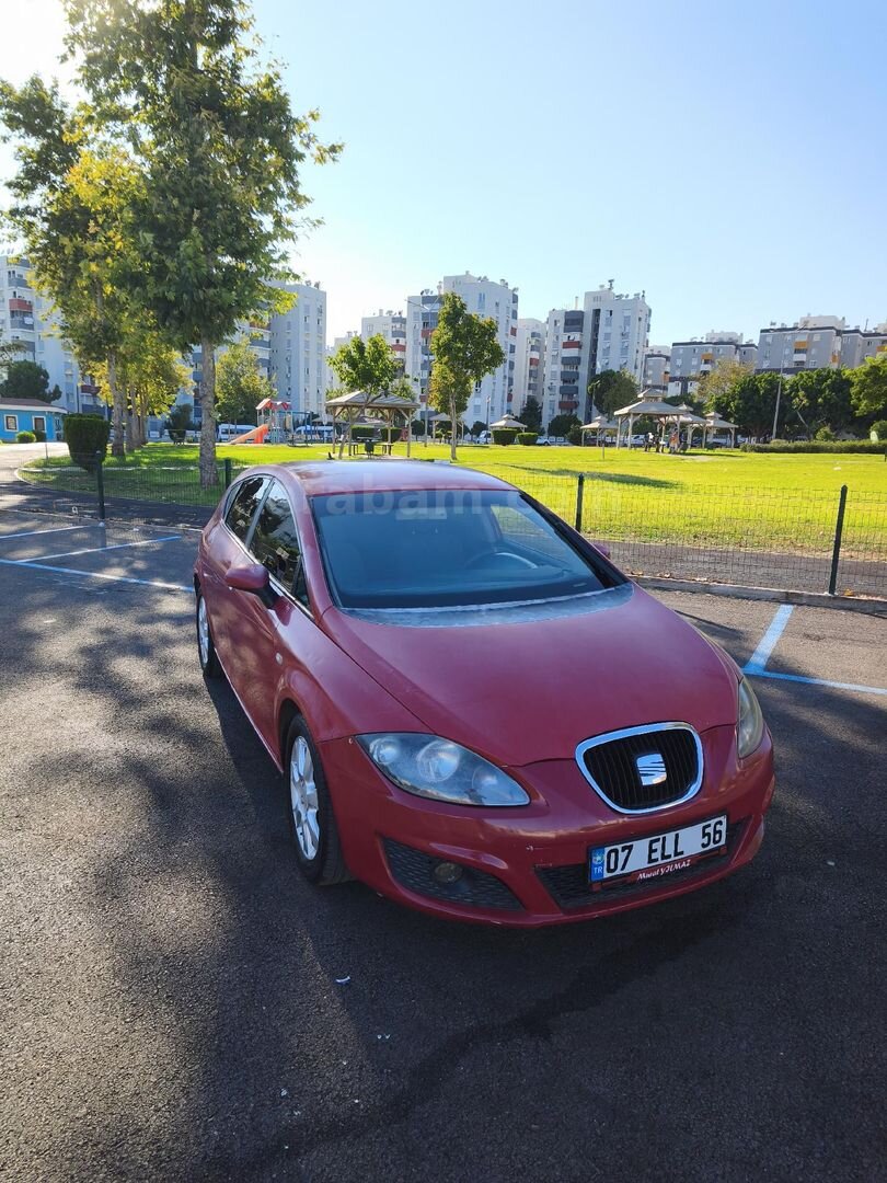 Sahibinden Seat Leon 1.6 Stylance 2008 Model Antalya 344.000 km Kırmızı 1