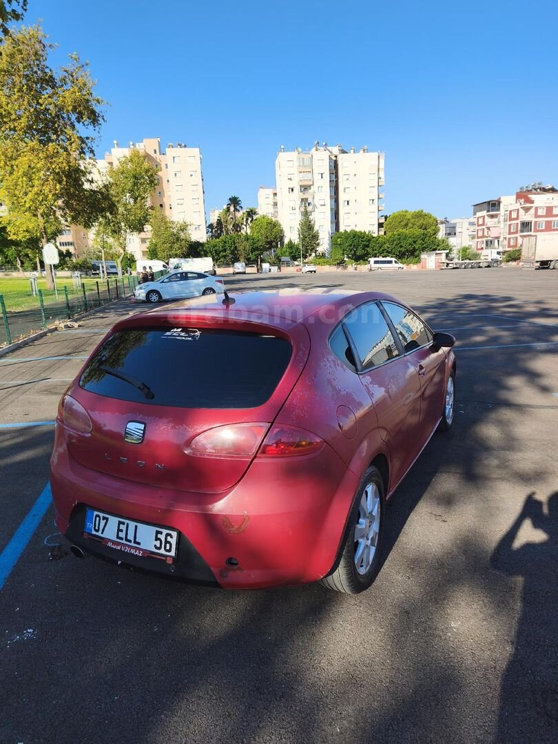 Sahibinden Seat Leon 1.6 Stylance 2008 Model Antalya 344.000 km Kırmızı 2
