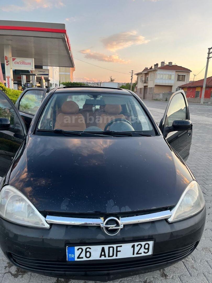 Sahibinden Opel Corsa 1.4 Enjoy 2003 Model Eskişehir 330.000 km Siyah 1