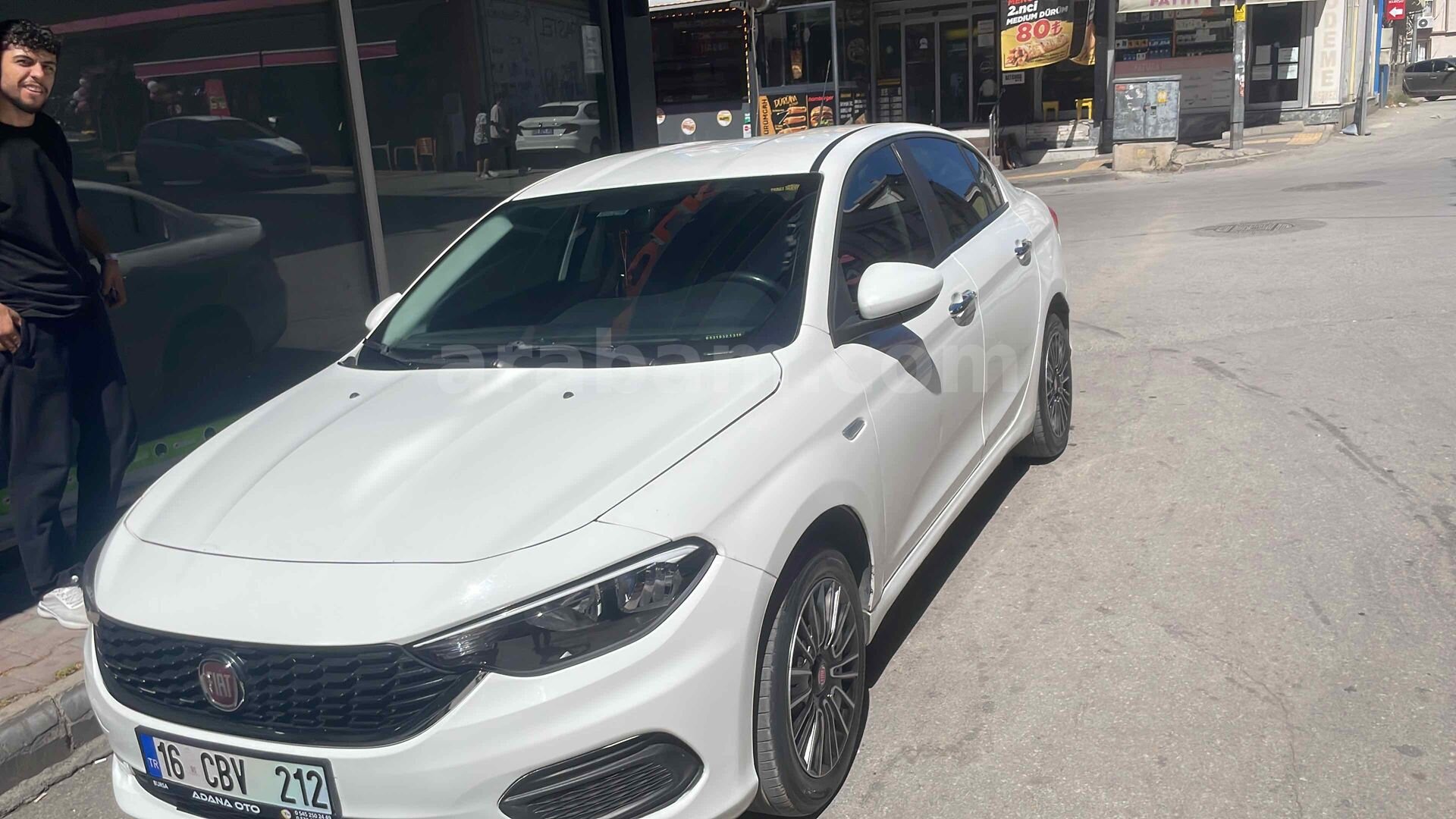 Sahibinden Fiat Egea 1.3 Multijet Easy 2017 Model Bursa 243.000 km Beyaz 5