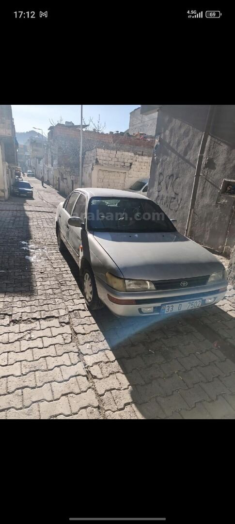 Sahibinden Toyota Corolla 1.3 XE 1996 Model Şanlıurfa 386.000 km Gri 6