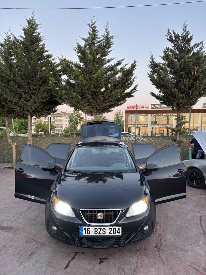 Sahibinden Seat Ibiza 1.4 Reference 2010 Model Bursa 280.000 km Siyah 6