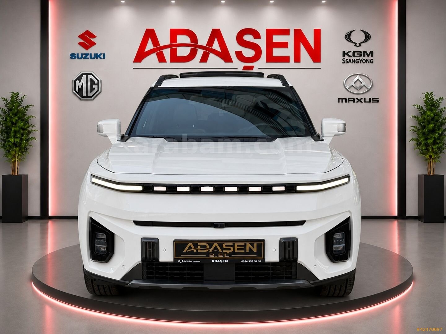 Galeriden KGM SsangYong Torres EVX 4x2 2025 Model Sakarya 6.800 km Beyaz 2