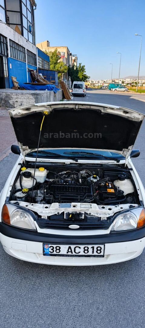 Sahibinden Ford Fiesta 1.25 Flair 2001 Model Kayseri 176.000 km Beyaz 7