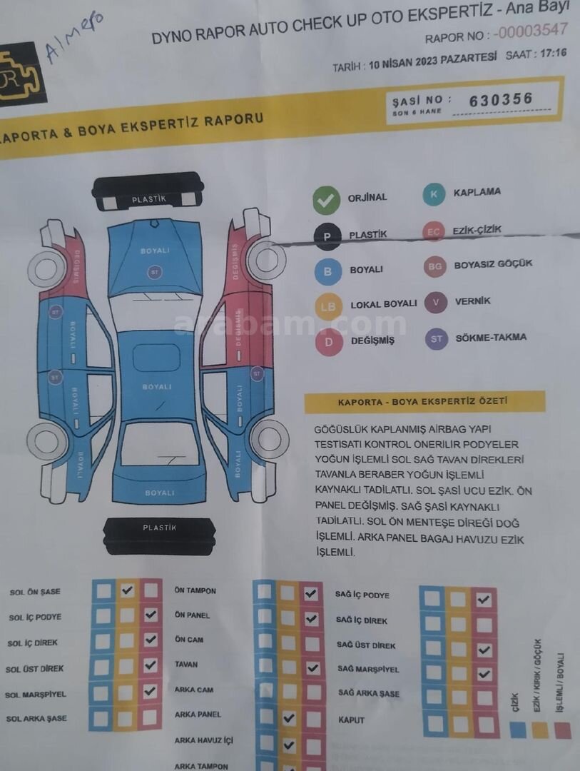 Sahibinden Nissan Almera 1.5 Tekna 2006 Model Kahramanmaraş 270.000 km Gri 6