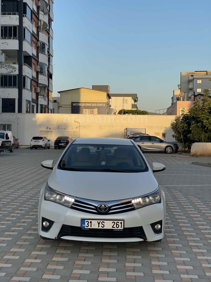 Sahibinden Toyota Corolla 1.6 Advance 2014 Model Adana 187.000 km Beyaz 1
