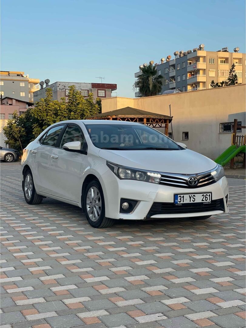 Sahibinden Toyota Corolla 1.6 Advance 2014 Model Adana 187.000 km Beyaz 2