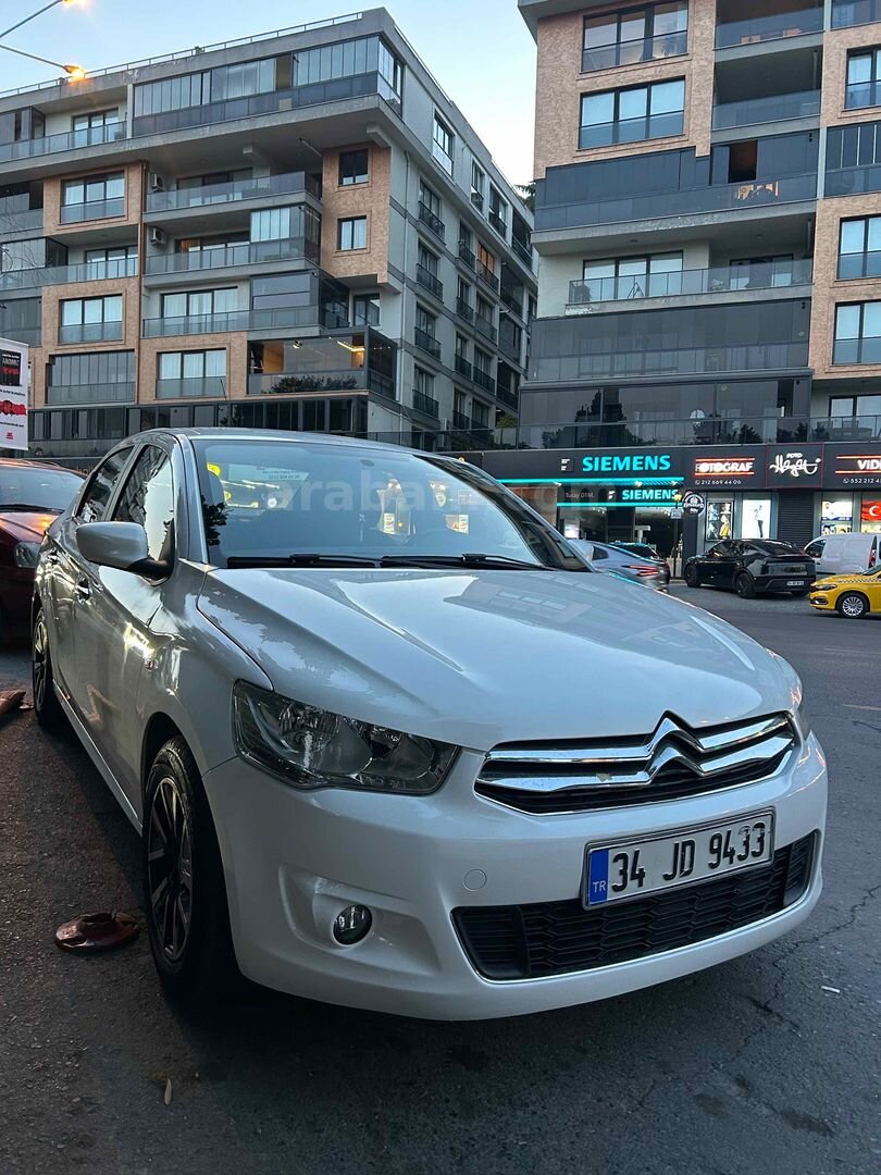 Sahibinden Citroen C-Elysée 1.6 HDi Confort 2016 Model İstanbul 180.000 km Beyaz 1