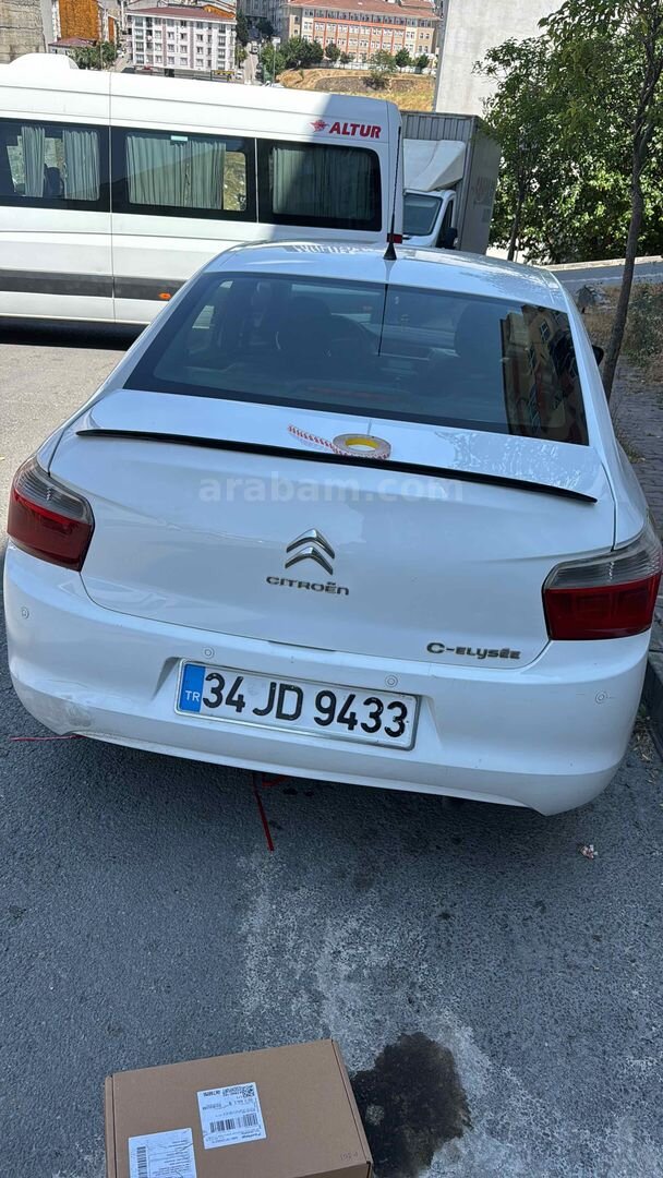Sahibinden Citroen C-Elysée 1.6 HDi Confort 2016 Model İstanbul 180.000 km Beyaz 3