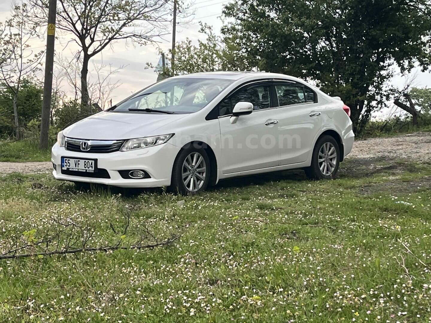 Sahibinden Honda Civic 1.6 Elegance 2013 Model Samsun 109.000 km Beyaz 2