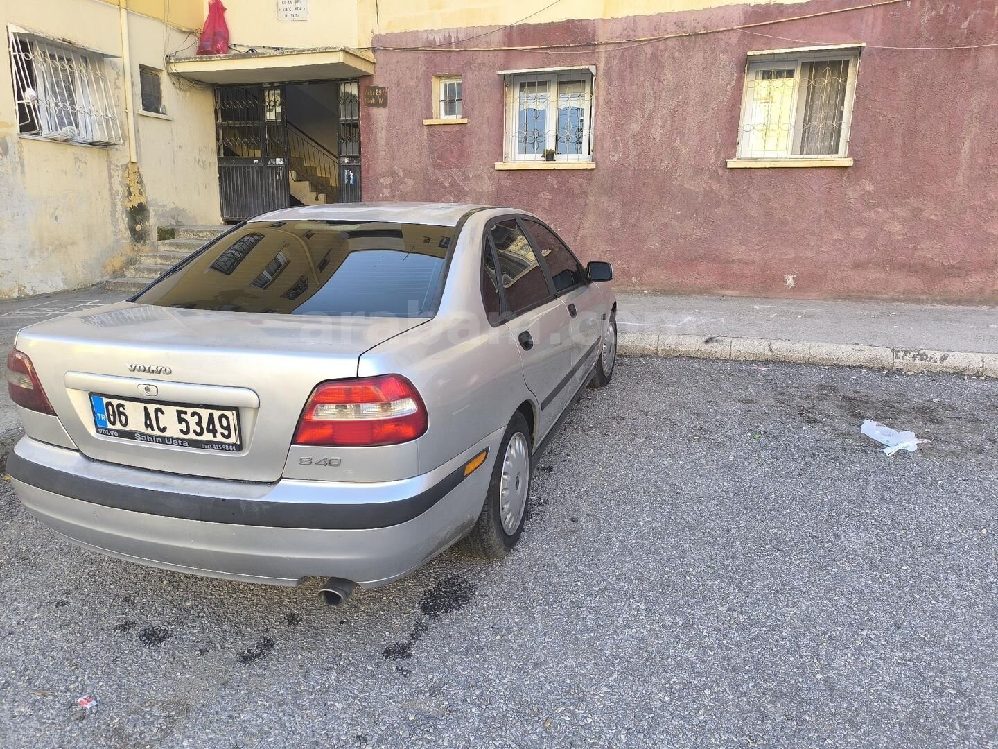 Sahibinden Volvo S40 1.6 2001 Model Mersin 346.000 km Gri 4