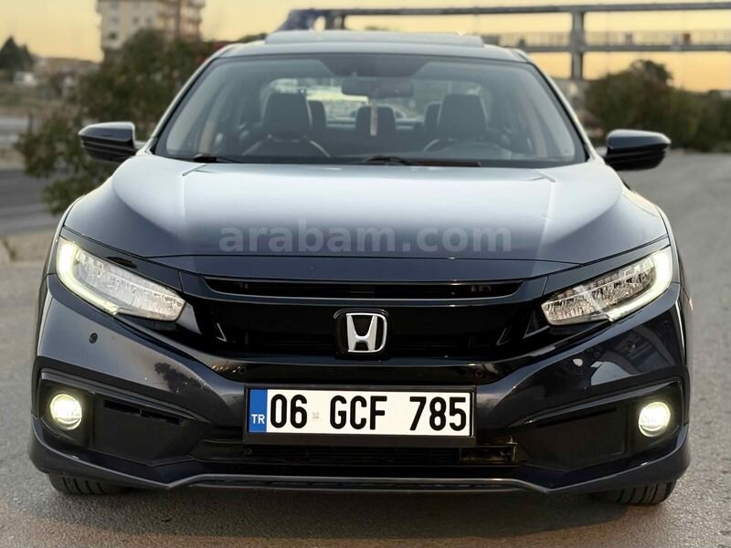 Galeriden Honda Civic 1.6i VTEC Eco Executive 2020 Model Ankara 72.500 km Mavi (metalik)