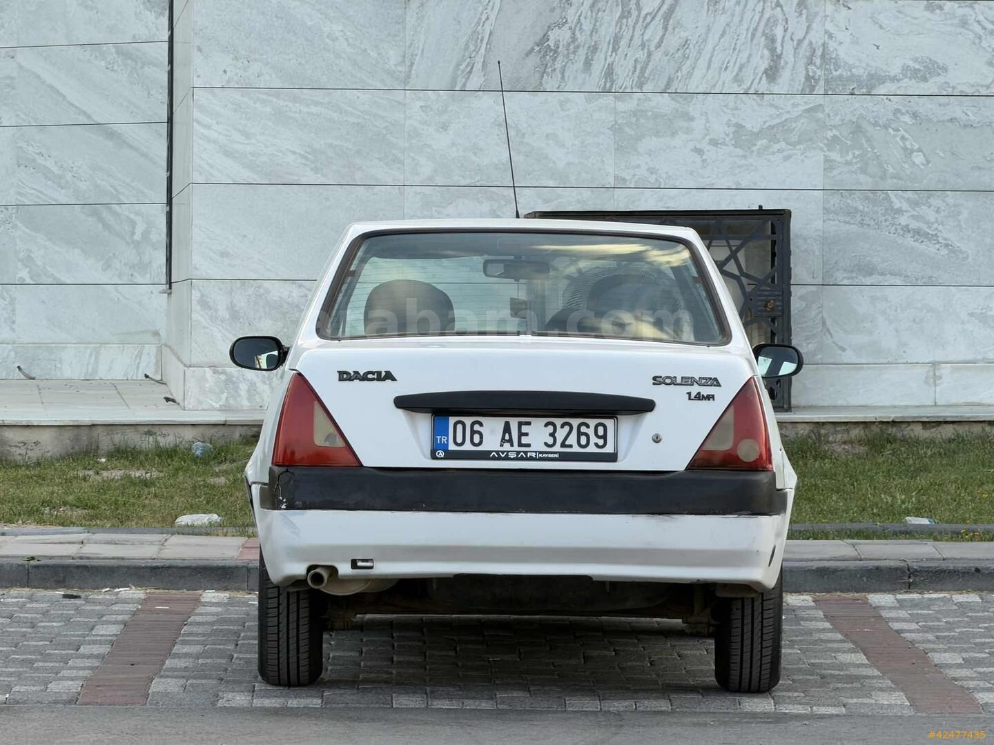 Galeriden Dacia Solenza 1.4 Rapsodie 2004 Model Kayseri 319.000 km Beyaz 7