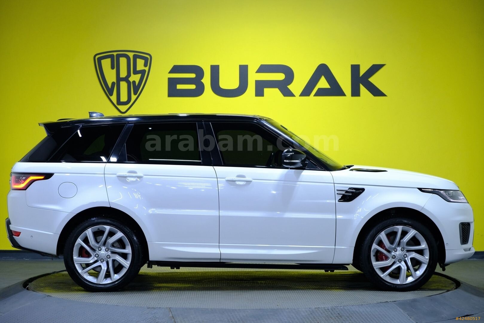 Galeriden Land Rover Range Sport 2.0 PHEV Hybrid HSE Dynamic 2019 Model Antalya 168.000 km Beyaz 7
