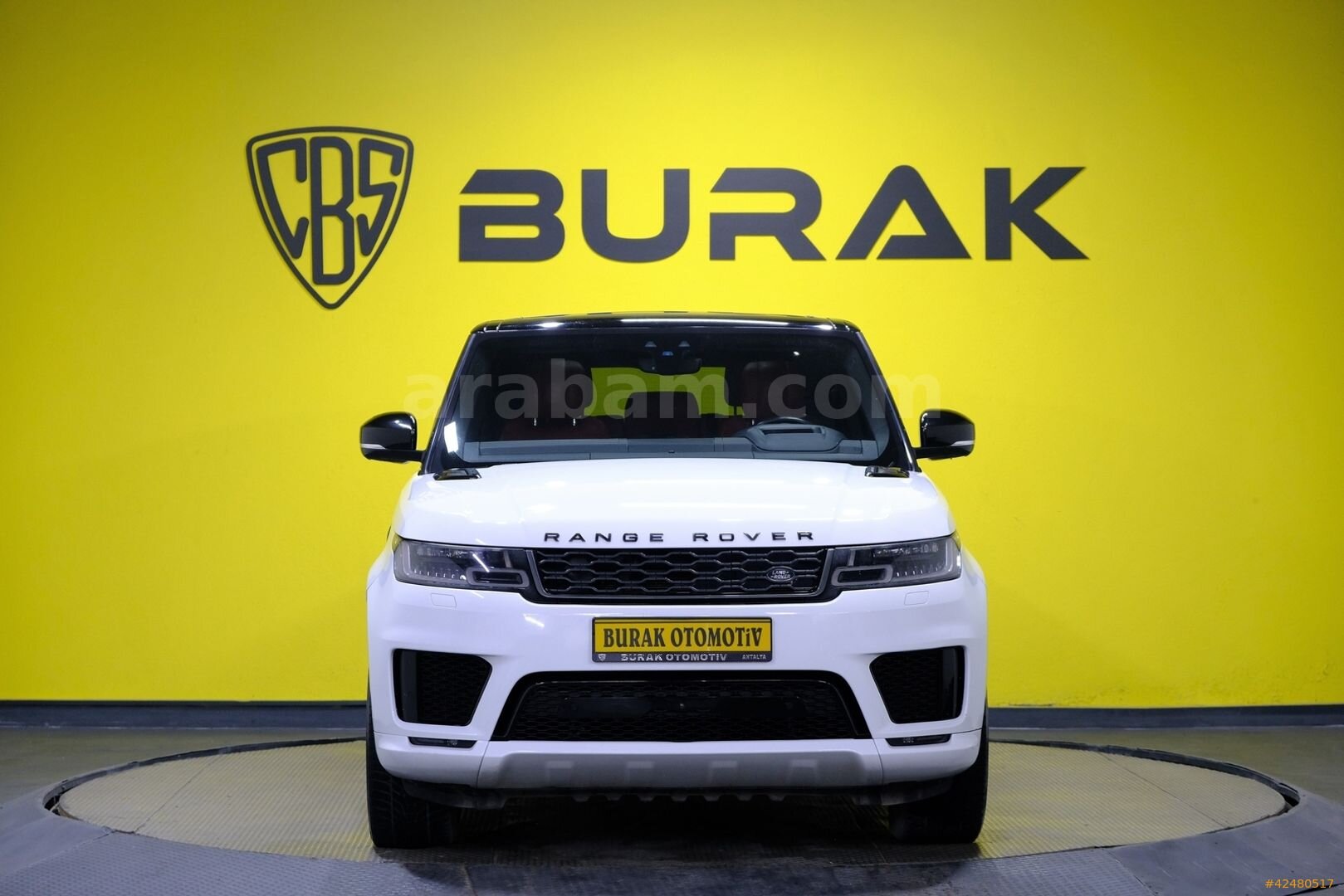 Galeriden Land Rover Range Sport 2.0 PHEV Hybrid HSE Dynamic 2019 Model Antalya 168.000 km Beyaz 2