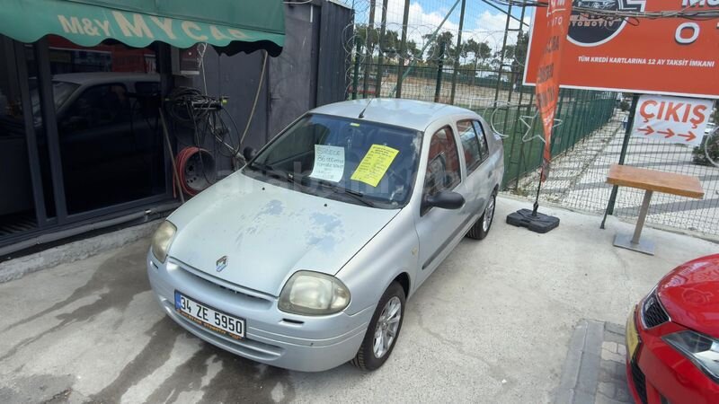 Galeriden Renault Clio 1.4 RNA 2000 Model İstanbul 86.000 km Gri (Gümüş)