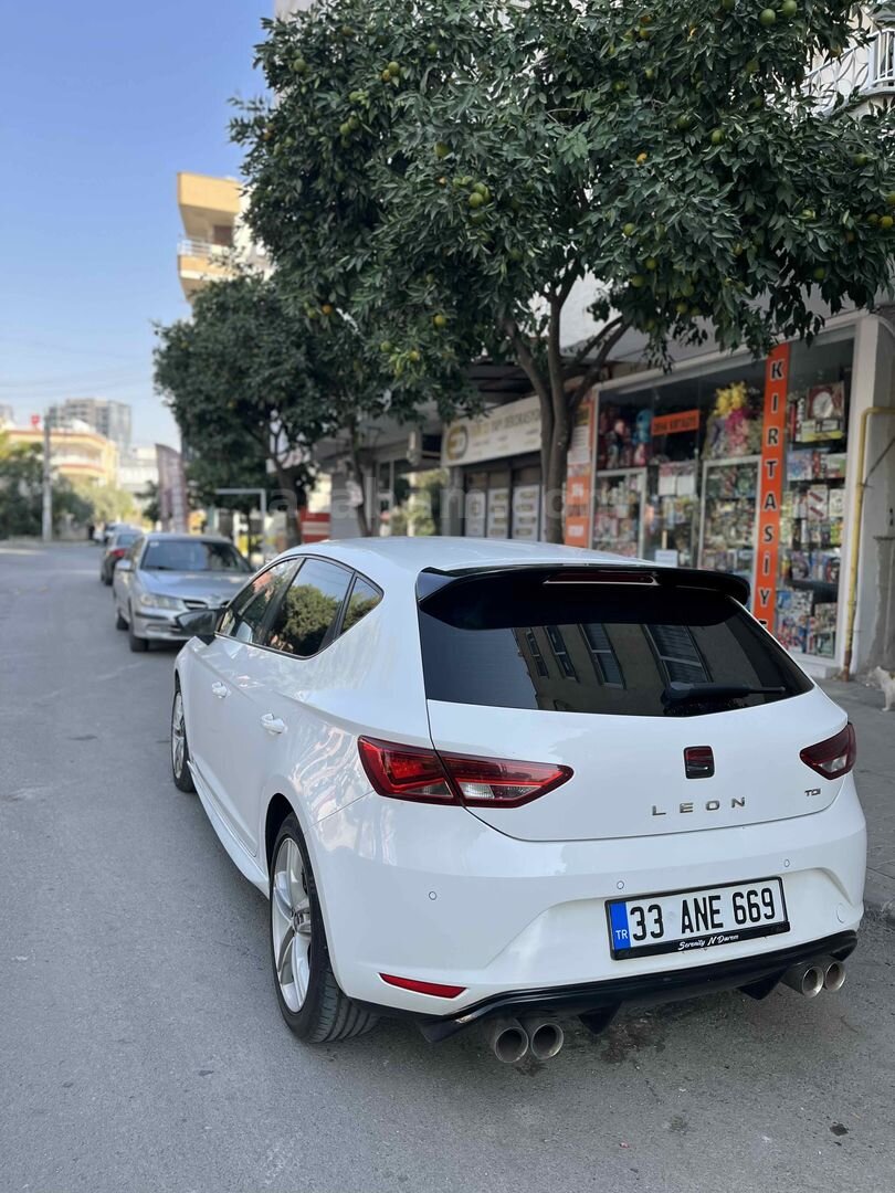 Sahibinden Seat Leon 1.6 TDI CR Style 2014 Model Mersin 202.000 km Beyaz 7