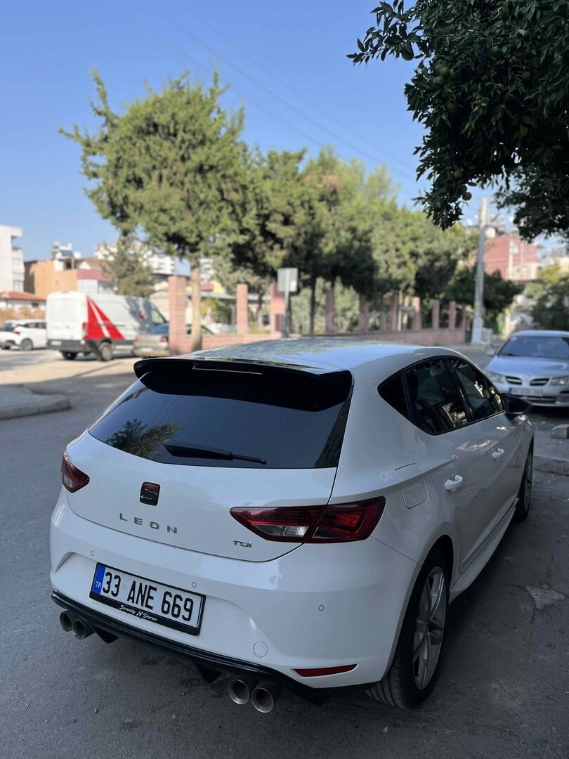 Sahibinden Seat Leon 1.6 TDI CR Style 2014 Model Mersin 202.000 km Beyaz 3