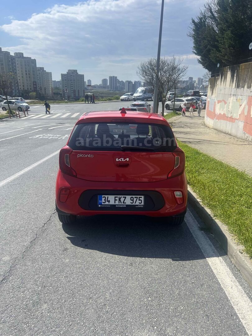 Sahibinden Kia Picanto 1.0 MPI 2022 Model İstanbul 80.000 km Kırmızı 4