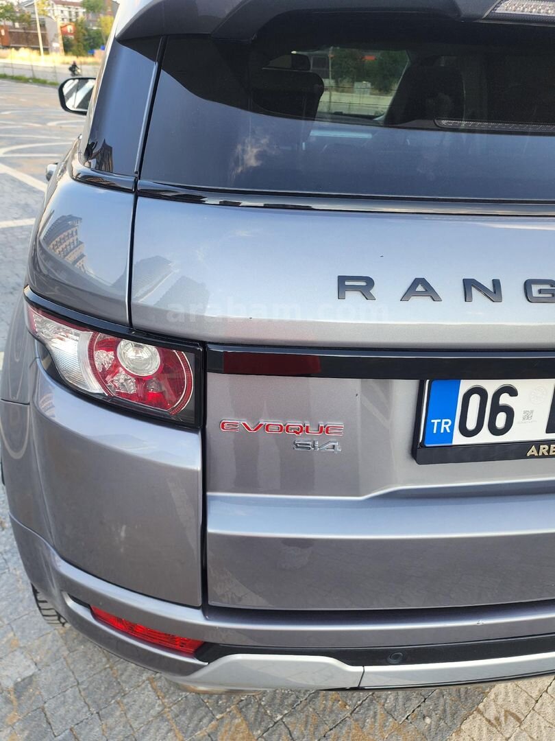 Galeriden Land Rover Range Evoque 2.0 Si4 Dynamic 2012 Model Ankara 202.000 km Gri 7