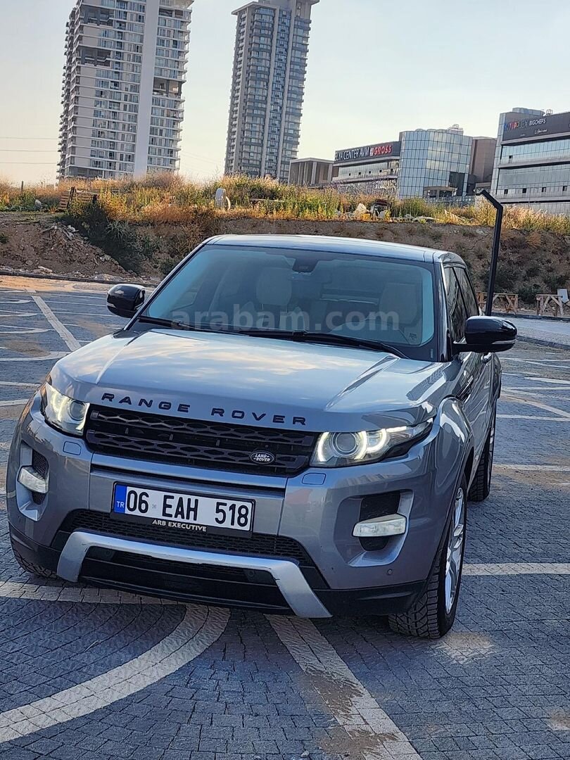 Galeriden Land Rover Range Evoque 2.0 Si4 Dynamic 2012 Model Ankara 202.000 km Gri 4