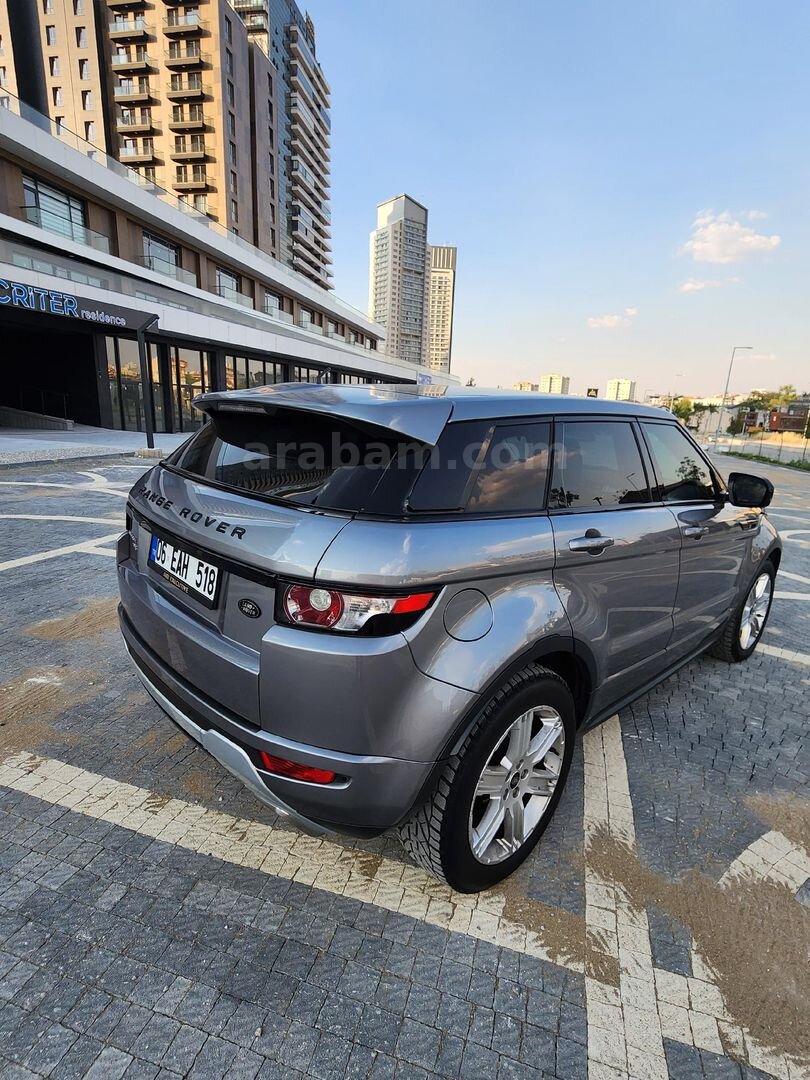 Galeriden Land Rover Range Evoque 2.0 Si4 Dynamic 2012 Model Ankara 202.000 km Gri 6